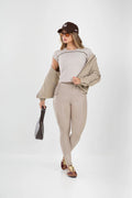 4379CROPPED SPORT-BODY - P CREAM