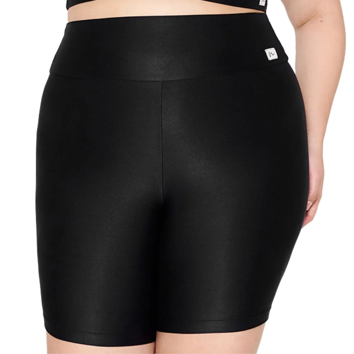 BERMUDA PLUS SIZE BIKER RIP LIR