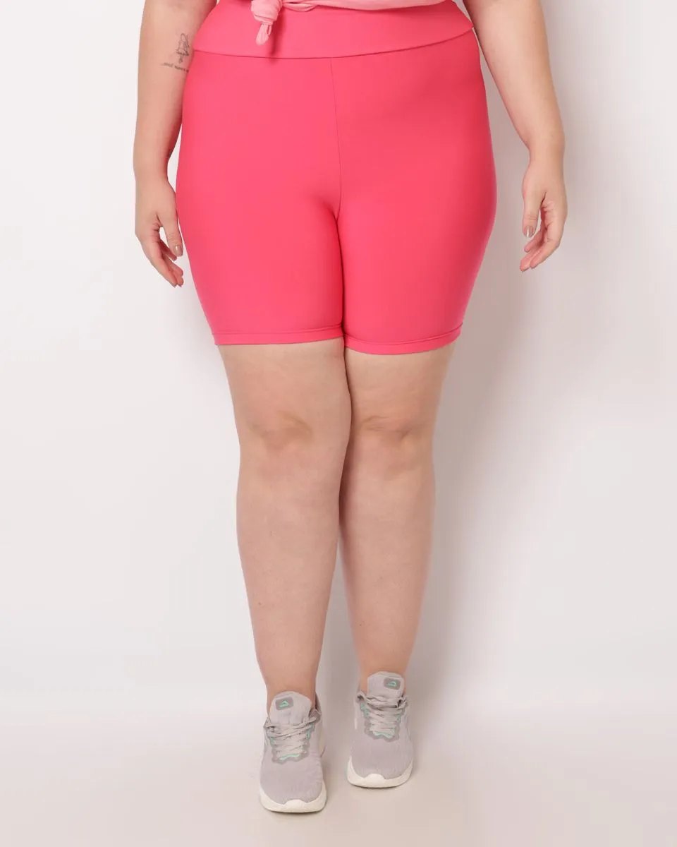 BERMUDA PLUS SIZE BIKER RIP LIR
