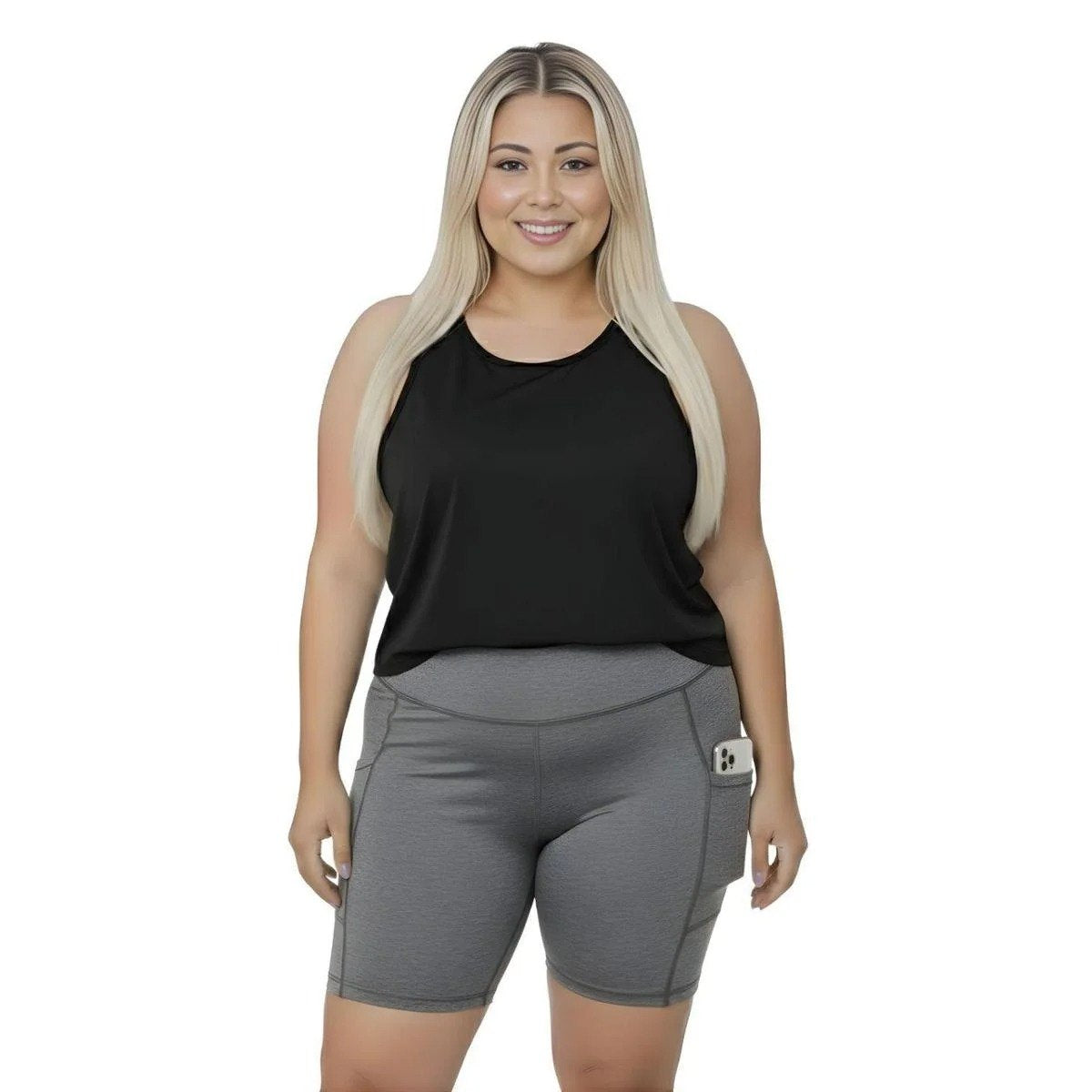 BERMUDA COM BOLSO PLUS