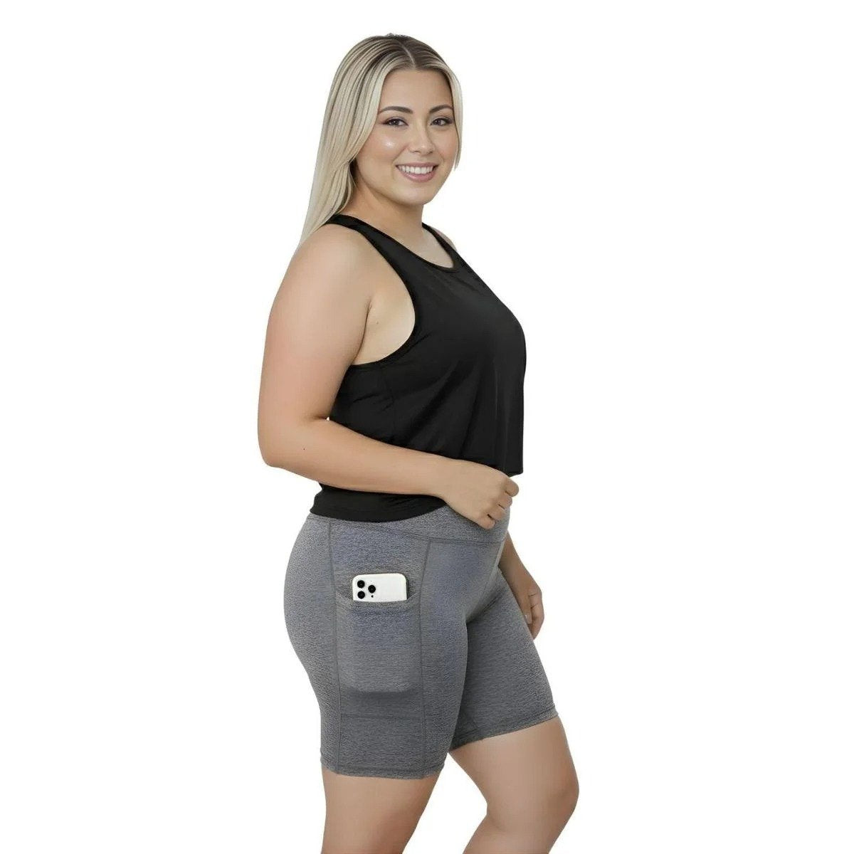 BERMUDA COM BOLSO PLUS