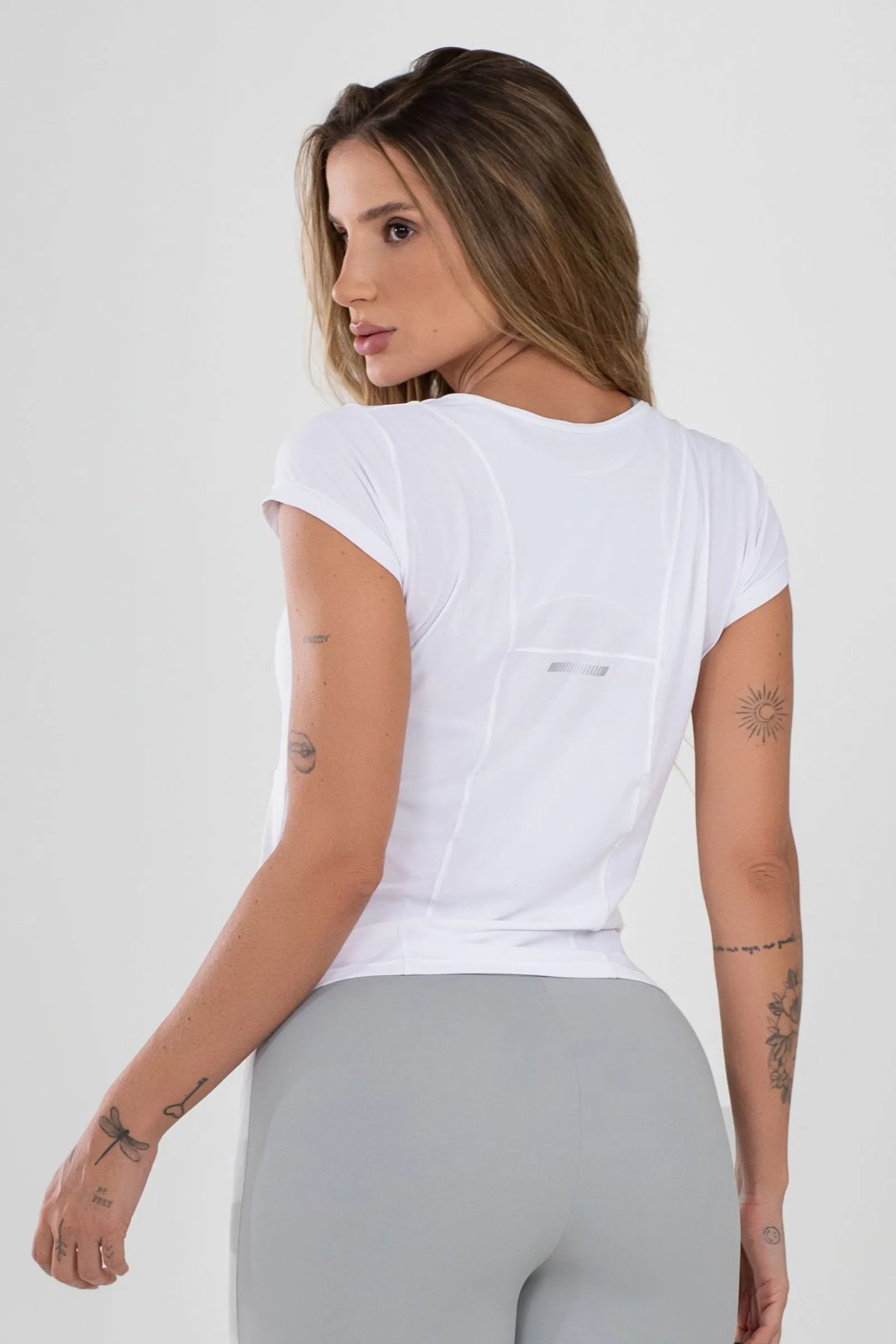 4374BLUSA BRANCA NEW FIT WAY - M BRANCO