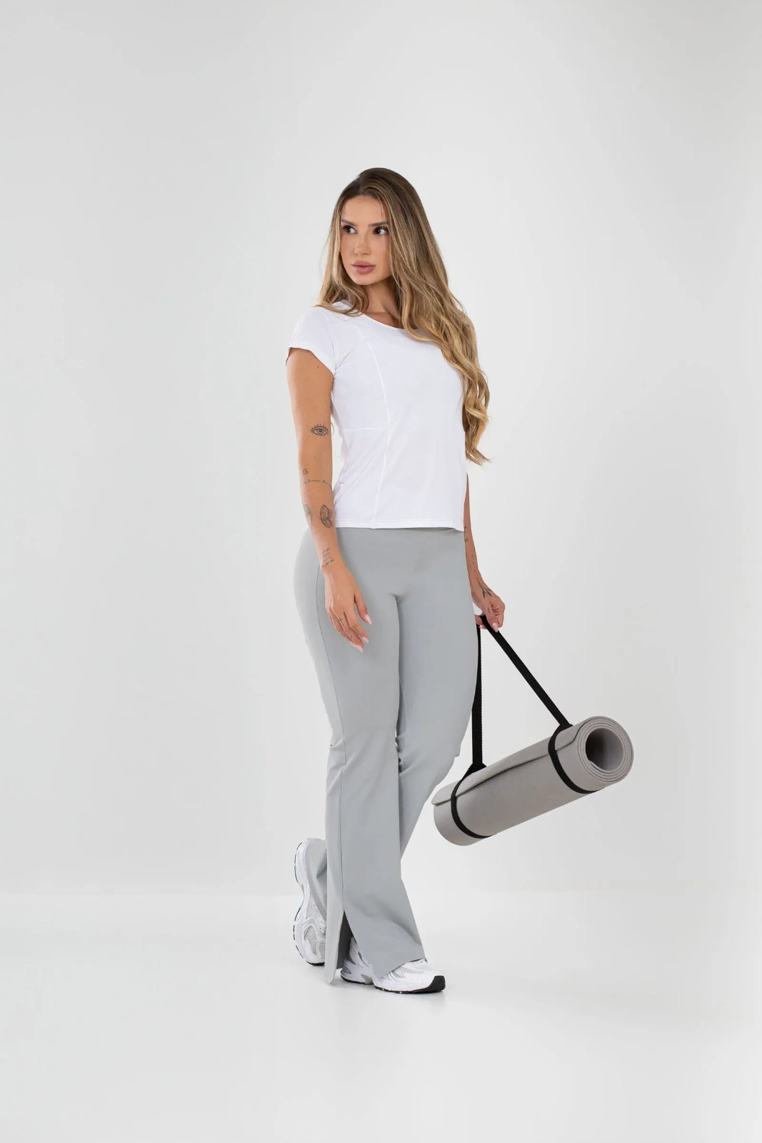 4374BLUSA BRANCA NEW FIT WAY - M BRANCO
